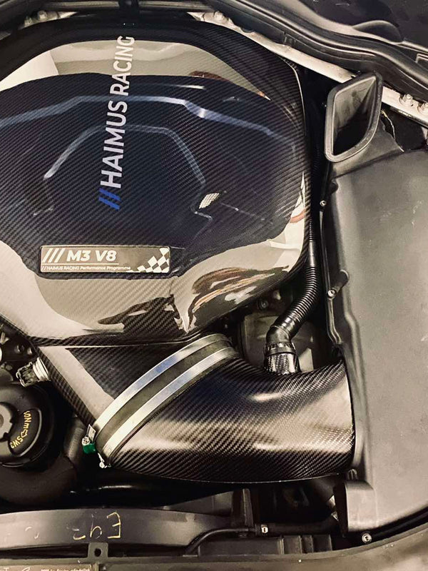 Haimus Racing E9X M3 S65 Carbon Intake Elbow