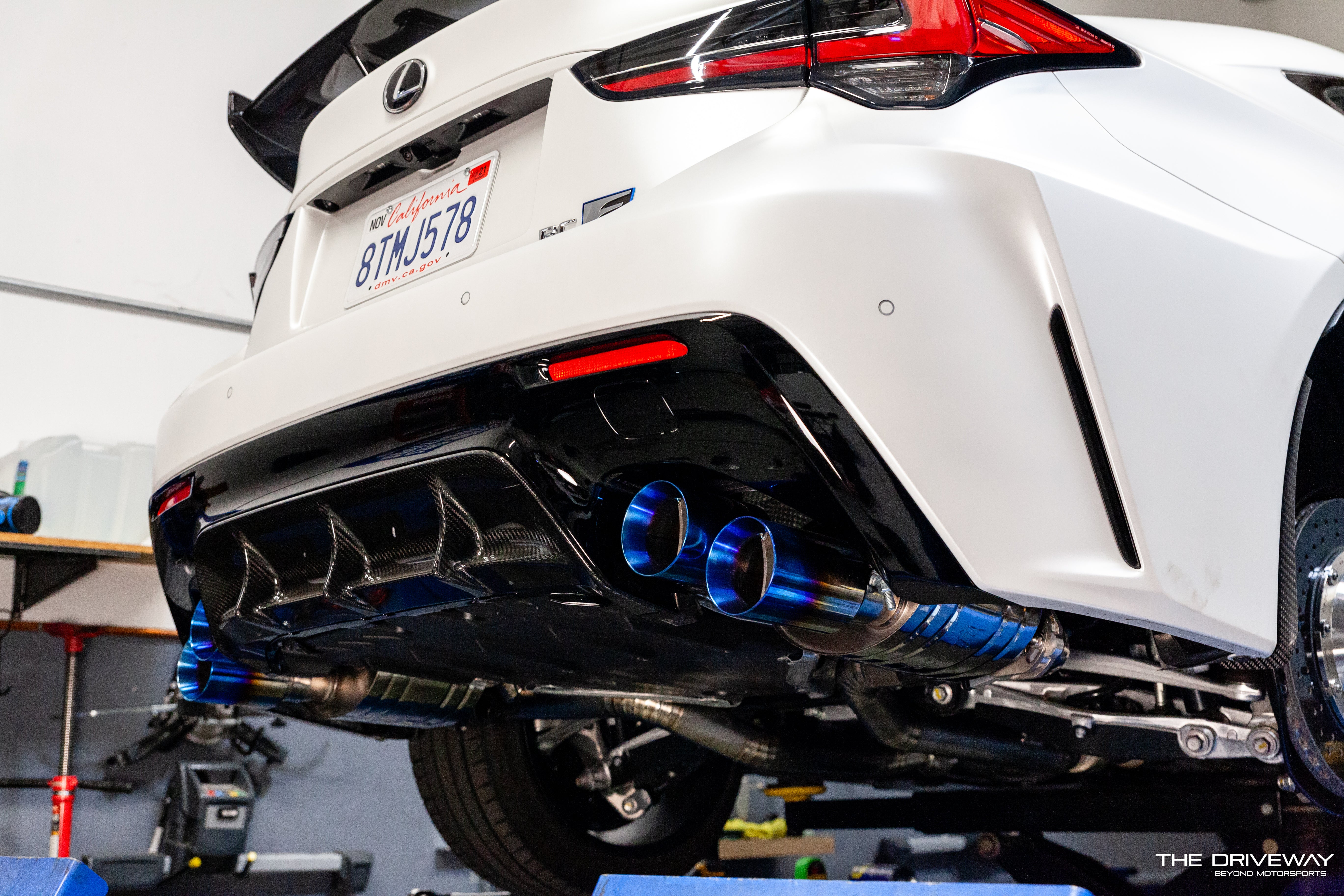 Lexus RC-F Fuji Speedway Edition - GTHaus Meistercraft Titanium Exhaust